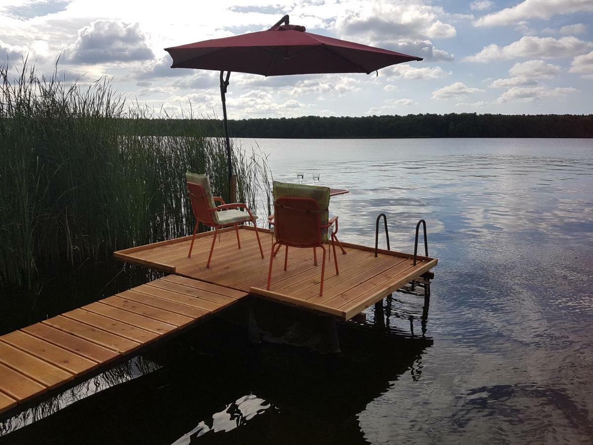 Zeuthen Ferienwohnung Am See, Stadtgrenze Berlin Ngoại thất bức ảnh